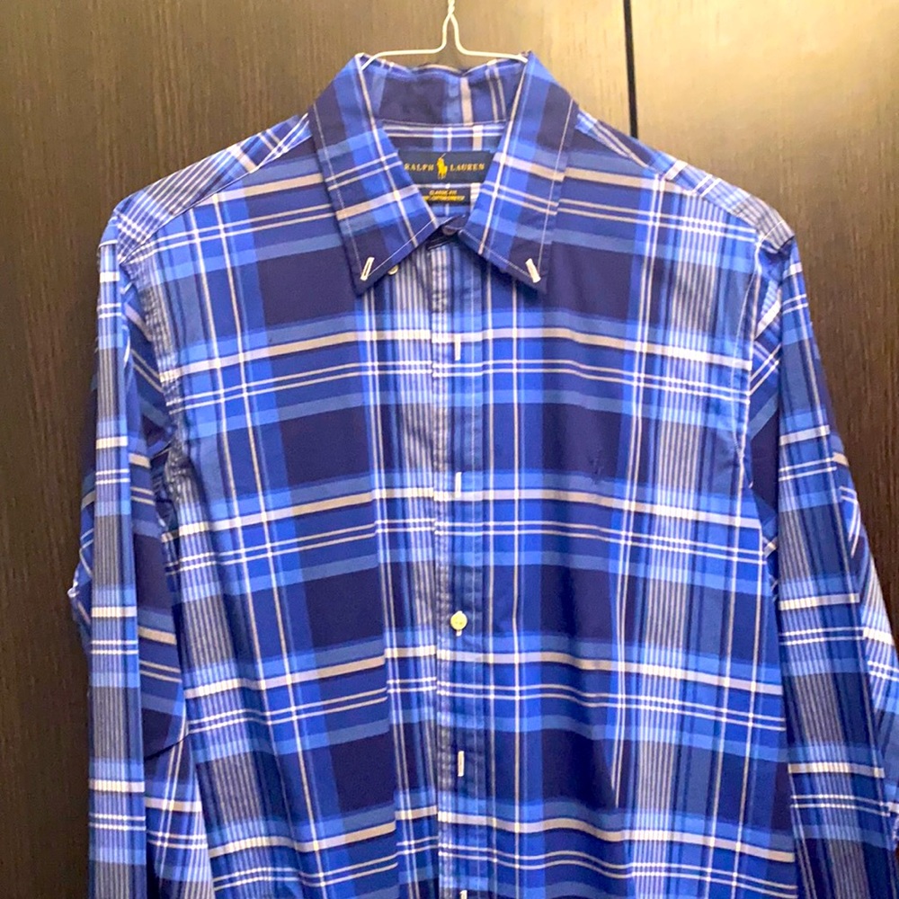 Ralph Lauren Shirt L classic fit. Navy Blue
